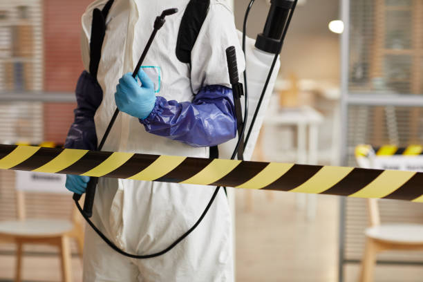 Professional Blood Cleanup technician working in Clermont, GA